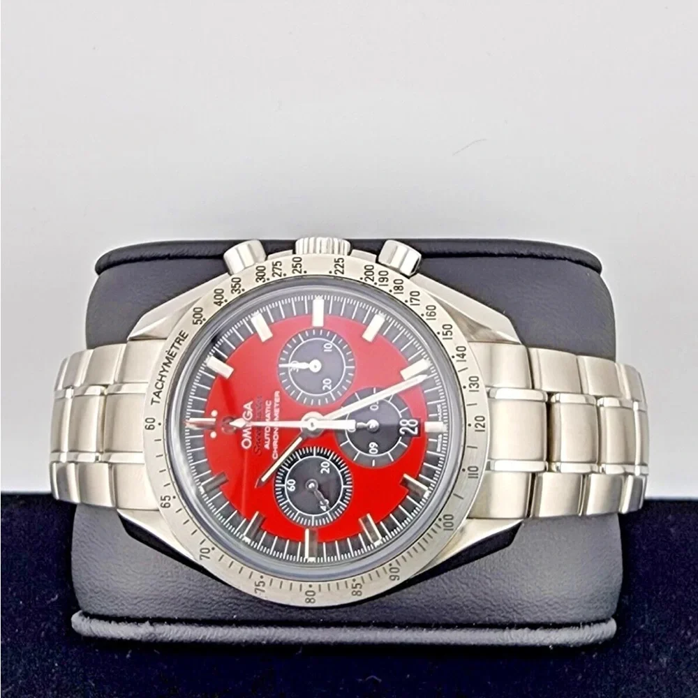Omega Speedmaster Legend Schumacher Red Dial Chronograph 42MM Automatic #67